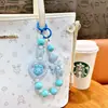 Cadena para Teléfono con Cuentas con Forma de Corazón Transfronteriza Llavero Colgante para Coche Femenino Regalo Pequeño para Pareja Venta al por Mayor