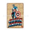 Pinturas de Ferro Retrô Europeias e Americanas Figuras de Heróis de Animação Artesanato em Metal Pinturas Penduradas Bar Decoração de Casa Placas Cartazes