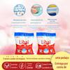 Guangzhou Libai sabão em pó super limpo fresco 245g * 2 sacos pequenos de sabão em pó