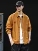 Ropa de Hombre Fengshe / Nueva Chaqueta Retro Americana Primavera y Otoño 2026 Abrigo de Trabajo para Hombre Parte Superior Moderna y Elegante