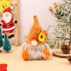 Suprimentos decorativos transfronteiriços novos suprimentos decorativos para ações de graças pingente de boneca para a temporada de colheita Chapéu de malha Rudolph Goblin pendurado
