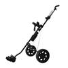 Carro para bolsas de golf Carro de dos ruedas Equipo de golf multifuncional plegable Carro para bolsas de pelotas Carro de mano
