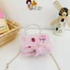 Nuevo bolso para niña con lazo y perlas, estilo princesa, bandolera de hombro, monedero