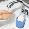 Venta Caliente Transfronteriza Accesorios Portátiles de Silicona para Almacenamiento de Cocina Bolsa Colgante para Fregadero de Cocina Cesta Escurridora para Lavabo
