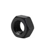 Fabricante Original Acero al Carbono Negro Aceitado Tuerca Tuerca Hexagonal M2-M36 Tuerca Hexagonal Exterior Tuerca de Seis Caras