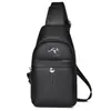 Nova mochila transversal masculina 2024 moda jovem tendência bolsa de peito masculina bolsa mensageiro de ombro alta qualidade transfronteiriça