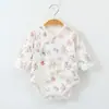 Body para Bebé Recién Nacido Pelele para Bebé Ropa Clase A para Recién Nacidos Ropa Interior para las Cuatro Estaciones Mameluco Triangular de Algodón Puro