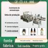 Máquina de enchimento automática de aromaterapia 8 cabeças Máquina de enchimento de líquido de recarga de aromaterapia para carro Linha de produção de máquina de enchimento de aromaterapia para carro