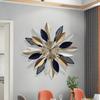 Flor de Hierro Estilo Europeo Estudio en Casa Dormitorio Pared de Fondo Decoración Colgante Hotel Vestíbulo Pasillo Reloj de Pared Colgante