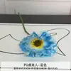 Novo Toque de Luxo Decoração de Móveis Hidratante para Sala de Jantar Mesa de Jantar Arranjo de Flores Casamento Papoula de PU Flor Artificial