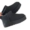 Botas de Nieve Henan Sangpo Suela Gruesa 3cm Botines Mini Cortos 20667