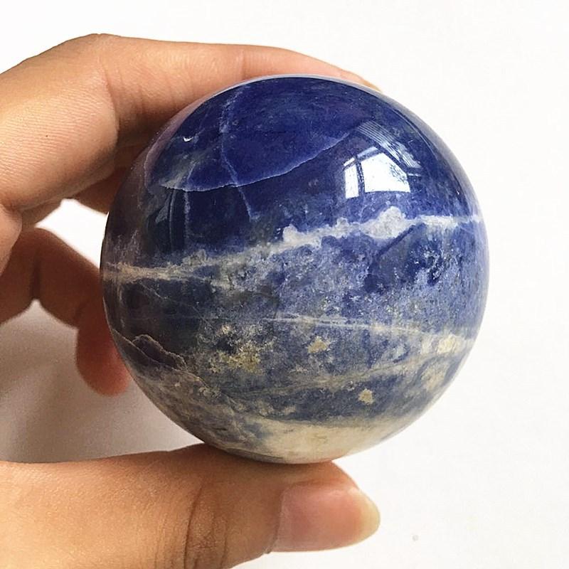 Sodalite ball quartz crystal s