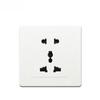Enchufe de interruptor de ingeniería tipo 86 elegante blanco enchufe de interruptor oculto 1234 control simple doble cinco orificios USB computadora