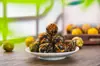 Té aromático de bola de dragón Pu'er hecho a mano de Yunnan transfronterizo té de bola de dragón de jazmín venta al por mayor té aromático de bola de dragón flor de rosa y peonía