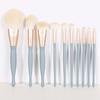 Set de Brochas de Maquillaje de Cintura Pequeña para Principiantes, Sin Marcas de Brocha, Brocha para Polvo, Brocha de Cerdas Suaves, Brocha para Sombra de Ojos, Set Completo de Brochas de Maquillaje