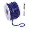 Popular Transfronteiriço Ss12 Eletroforese Corrente Garra Strass Corrente Diamante Colorida Densa Acessórios para Celular Bagagem Vestuário Corrente Diamante