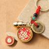 Tianguan Blessing Zodiac Turn Chaveiro Imitação de Cobre Tianguan Blessing Zodiac Chave Pingente Scenic Spot Hot Sale