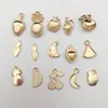 Acessórios para Joias DIY Série Frutas Brincos Esmaltados Pingentes Pulseira Colar Charms Pacote Misto com 30 Artesanato em Esmalte