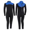 Folga Traje de Mergulho Infantil 2mm Meninos 'one-piece Swimsuit quente manga comprida Proteção Solar Surf Floating Jellyfish Terno para meninas