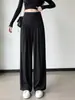 Pantalones anchos plisados japoneses para maternidad, finos de seda helada, diseño de soporte para el vientre, holgados, adelgazantes, para salir, para casa, pantalones de maternidad Yamamoto