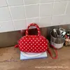 Bolso Cruzado de Lunares Estampados para Mujer 2026 Nuevo Estilo Coreano Bolso de Mano Bolso Bowling Verano Súper Popular Nicho Bolso de Hombro