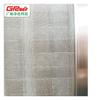 Filtro primario plegable tipo placa para eliminación de polvo de acero inoxidable, unidad frontal de aire acondicionado central, pantalla de filtro metálica plegable