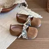Zapatos Mary Jane para Niñas, Nuevos Zapatos de Cuero Poco Profundos de Suela Suave para Otoño, Zapatos Birkenstock de Perlas Estilo Retro, Zapatos de Princesa para Niños