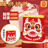 Estilo Chinês 2026 Ano do Cavalo Sacolas de Presente Novas Sacolas Tote de Ano Novo Atacado Festival da Primavera Sacolas de Papel Kraft Sacolas de Embalagem Caixa de Presente para Presentear