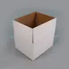 Entrega Direta da Fábrica Caixa Branca Pequena Caixa de Papelão Ultra-Resistente para Embalagem Geral Caixa Retangular de Papelão Branco Extra Resistente