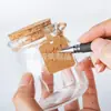 Copo de Iogurte de Corda de Cânhamo Feito à Mão Resistente a Altas Temperaturas Mais Vendido da Amazon 100ml Copo de Pudim Garrafa Flutuante Garrafa dos Desejos Venda por Atacado