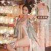 Lingerie Sexy, Transparente Estilo Palácio Antigo Dinastia Han, Tamanho Grande Roupa Tentação, Sexy Faixa Voadora Dunhuang, Top Tubinho Saia Longa