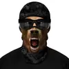 Bandera Americana Animal Protector Solar Cubrecabezas Exterior Máscara para Montar en Motocicleta Bufanda para el Cuello de Hombre Mascarilla Facial Protección UV para Mujer
