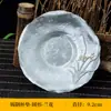 Posavasos con patrón de martillo creativo ciruelo orquídea bambú crisantemo pino loto tapete para taza de té tapete antideslizante soporte para tetera accesorios para juego de té kung fu