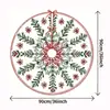 Artículos más vendidos transfronterizos: Falda para Árbol de Navidad, Hombre de Jengibre, Accesorios de Decoración para Fiesta de Escena de Año Nuevo, Decoraciones, Venta Directa del Fabricante