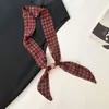 Bufanda de Seda con Patrón de Anacardo Retro y Cuentas Collar Cadena Larga Apilada para Suéter Accesorios de Atuendo de Viaje para Mujer de Sichuan