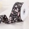 Cinta Impresa Retro de 4 cm Estilo Pastoral Cinta Floral Pequeña de Doble Cara Accesorio para el Cabello DIY Lazo Cinta Tipo Algodón Regalo