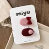 Estilo Coreano Início da Primavera Novo Pequeno Clipe de Cabelo Mini Color Gradiente Infantil Franja Presilha de Cabelo Fofo Versátil Acessório de Cabelo para Bebê