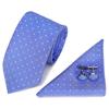 AliExpress EBAY 7.5cm corbata de negocios set de corbata para hombre boda corbata de poliéster caja de regalo fabricantes