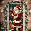 2026 Nuevas Cortinas Decorativas Navideñas Transfronterizas para Puerta Telón de Fondo para Festivales al Aire Libre Suministros de Decoración para Eventos Venta al por Mayor Personalizada