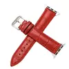 Correa de cuero genuino para Apple Watch, generación 12345, iwatch 38/40 mm 42/44 mm