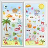2026 Verão Novo Produto Adesivos Totalmente Transparentes Adesivos Decorativos de Atmosfera de Verão Venda Direta da Fábrica Atacado Dropshipping