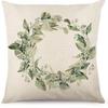 Ventas Directas de Fábrica Fundas de Almohada Estampadas Personalizadas Florales de Primavera Decoración de Ambiente para el Hogar Fundas de Cojín para Sofá Fundas para Asientos de Coche