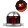Luces de Navegación Marítima 12V Luces de Señalización para Yates Luces Indicadoras para Embarcaciones Pequeñas Luces de Banda de Acero Inoxidable Luces Rojas y Verdes Luces de Babor y Estribor