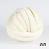 Fio Islandês Extra Grosso para DIY Artesanal, Fio Grosso com Alma, Fio de Algodão, Tira de Gelo Tira Anticolisão, Bolsas de Crochê, Saia de Cama