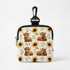 Cartera para Monedas Transfronteriza, Bolsa para Almacenamiento de Cables de Datos, Bolsa Portátil, Tarjetero, Cartera Portátil de Almacenamiento, Venta Directa de Fábrica