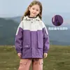Chaqueta Desmontable 3 en 1 para Niñas, Nuevo Modelo Otoño 2026, Atuendo de Otoño Cortavientos para Niñas Mayores