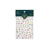 Tiesu Verano Gelatina Transparente Medusa Pegatinas para Uñas de Burbujas M1167 Simple y Versátil Estilo Oceánico Serie de Conchas