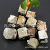 Calcopirita Natural Pirita Pedra Bruta Cristal Mineral Espécime de Ensino Ornamental Ornamental Ornamental Minério Crianças Amoy Minério