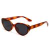 Lentes de Sol Retro Ojo de Gato para Mujer, de Alta Gama, Modernos y a la Moda, Lentes de Sol de Montura Estrecha para Rostros Cuadrados y Redondos, Anti-Uv