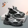 Zapatillas Deportivas Transpirables de Malla Doble Versátiles para Niños Otoño 2025 Nuevas Antideslizantes y Resistentes al Desgaste para Niños y Niñas Kh258
